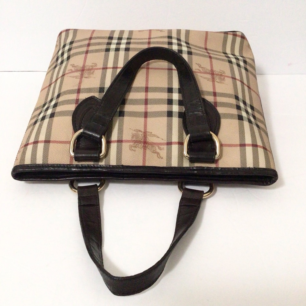 Burberry Haymarket Tote Bag - Picture 4 of 15